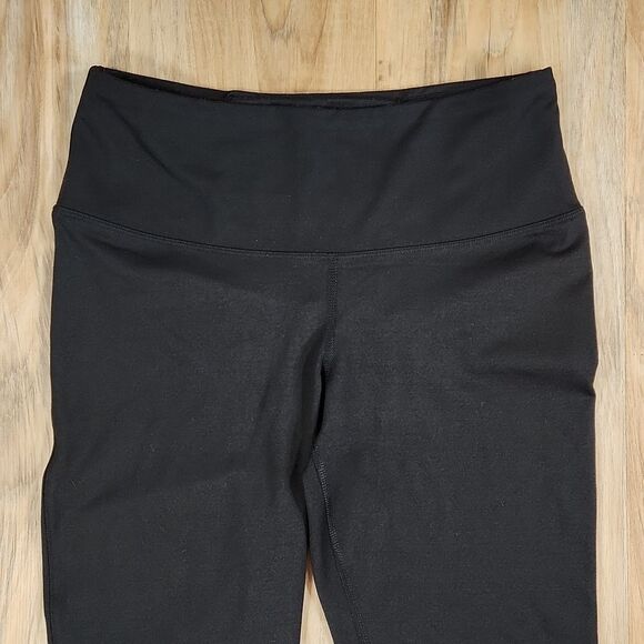 💜Studio by Capezio Black & Pink High Waist Anastasia Stirrup Pants Small - Picture 5 of 12